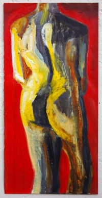 Figure on Red
