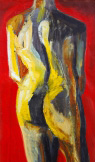 Figure on Red